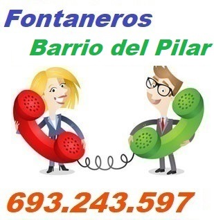 Telefono de la empresa fontaneros Barrio del Pilar